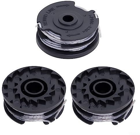 3 X Strimmer Spool for Greenworks,3 X Spool For Greenworks Lawn Trimmers G40LT/ G40LTK2/ G40LTK2x / 2101507