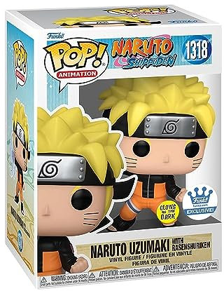 Funko Pop! Animazione: Naruto Uzumaki #1319 -Glow in The Dark Shop Esclusiva