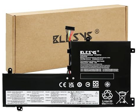 BLESYS L17M3PG2 L17C3PG2 Batterie pour Lenovo Legion Y530 Y540 Y530-15ICH Y540-17IRH Y730 Y740-15ICH Y740-15ICHg Y7000P-1060 Y7000 Y7000P (2018 and 2019 Model 11.52V/57Wh