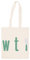 Jinbetee The Good Place Whathe Fork Beige Totebag Einkaufstasche Wiederverwendbar