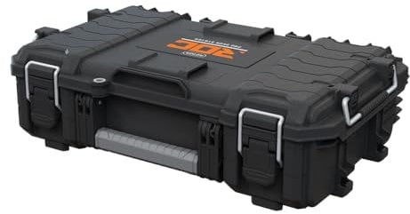 Keter ROC Pro Gear Werkzeugkoffer, robust, Schwarz/Grau