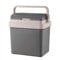 briebe Camp Nevera Portátil Eléctrica 21 Litros, Coche, Camping, Viaje, 12V / 220V, Refrigera, Mantiene el Calor, Bajo Consumo, Gris, CF1151