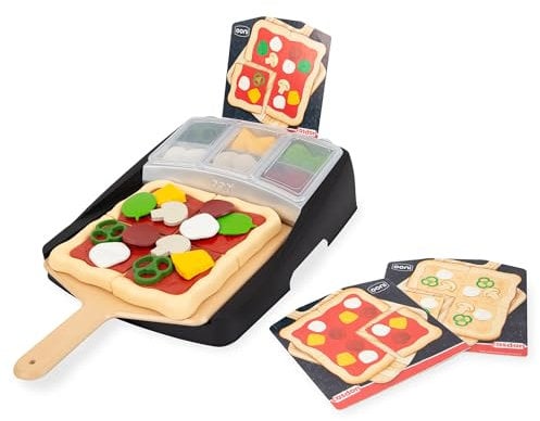 Casdon Ooni Pizza Topping Station | Toy Pizza Topping Station Age 3+ For Children Aged 3+ | Includes 24x Pizza Topping Pieces!