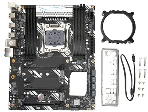 X99 D8 DDR4 Mainboard, Quad Channel 8 Speichersteckplätze, SATA3.0x8, M.2, LGA2011 V3/V4, NIC, ATX Motherboard mit Gigabit NIC, Gaming Motherboard mit 3 PCIE Steckplätzen für PC