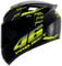 RUYICZB Full Face Motorcycle Helmet with Tinted Visor And Air Vents DOT/ECE Approved Premium Quality And Compact Lightweight Street Bike Motorbike Helmets for Men And Women,Black yellow,3XL 63~64CM