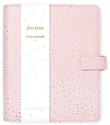 FILOFAX Confetti A5 Organiser Rose Quartz 2025