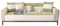 GUOYUYU Sofahusse 90 x 140 cm Staubdicht Schmutzabweisend, Sofabezug Anti Rutsch Vintage Design, Sofaschutz Sofaschoner, Couch Sofa Home Decoration, Grün