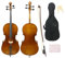 YoungMonic Advance 1/8 Kindercello aus Ahornfichte Ebenholz, handgefertigt, mit Tasche und Bogenbeschlägen (1/8)