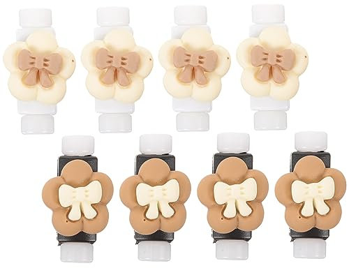 NIYANGLE 8pcs Shaped Protector Unique Cable Line Protectors Cable Lines Cover Data Cable Protector USB Wire Protector Cute Cable Protectors Cable Protector Saver Charger Resin