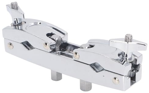 Verstellbare Drum-Multi-Klemme, Beckenständer-Halterung, Montagezubehör, Sicherer Drum-Rack-Hardware-Clip, mit Verstärkten Klemmbacken Zur Erweiterung des Schlagzeugers