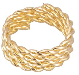30 Stück Goldene Eisen Dreadlock Manschetten für Haarflecht Accessoires | Leicht zu Bedienen, Verstellbar, für Zöpfe und Dreadlocks, als Zubehör für Perücke