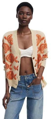 Desigual 25wwjf22 Pullover Sweater Donna (Pacco da 1)
