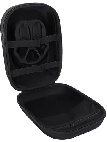 30x22x11cm VR Headset Storage Case for VR Headset, 3 Virtual Reality Gaming Set with Hard Shell Design, Oxford Cloth EVA Bag, Two-way Zip, Soft Interior, Travel Companion