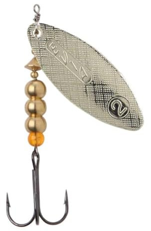 CUCHARILLA DE Pesca EVIA Aspen Modelo 13 Numero 3 Plata 12 Gramos con Anzuelo Triple con Muerte (5 Piezas) [H133P]