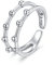 Bohnenperlenring, 100% verstellbare Ringe für Mädchen und Frauen, edler Schmuck zur Hochzeit