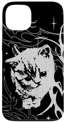 Y2K Cat Cute Emo Goth 90s 2000s Grunge Vintage Graphic Case for iPhone 13