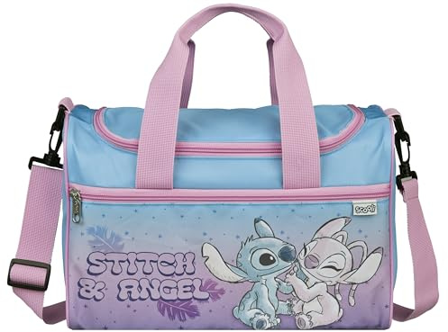 Scooli - Sporttasche für Kinder - 23 x 35 x 16 cm - geräumiges Hauptfach - Verstellbarer Schultergurt - Zubehör für die Schule - Umhängetasche