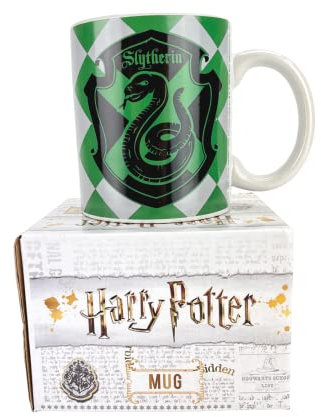 Pyramid International Harry Potter (Slytherin) Ufficiale Inscatolato Ceramica Tazza da Tè/Caffè, Carta, Multicolore, 11.X 1.3.Cm, Unica