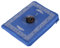 Anlising Islamic Travel Prayer Mat with Compass Pocket Sized Carry Bag and Attached Compass Prayer Rug Portable Polyester 60 * 100cm Blue
