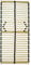 Spenger-Moebel Lattenrost 140x190 cm, Lattenrost C-Flex mit 26 Leisten unverstellbar (80 x 190 cm)