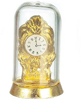 Melody Jane Puppenhaus Gold Jubiläum Uhr Miniatur 1:12 Ornament Zubehör
