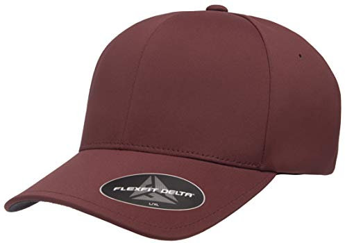 Flexfit Herren Delta Seamless Cap Baseballkappe, Kastanienbraun, L-XL