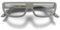 LONDON MOLE Brillen | Feisty Lesebrille | Runde Rahmenbrille | Coole Leser | Designer-Brille | Lesebrille für Herren/Damen | Unisex | Federscharniere | Mattgrau | Vergrößerung +3,0