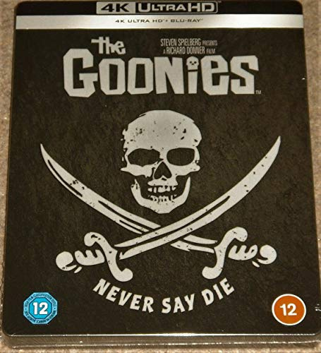 THE GOONIES 4K ULTRA HD LIMITED EDITION STEELBOOK / INCLUDES BLU RAY / REGION FREE
