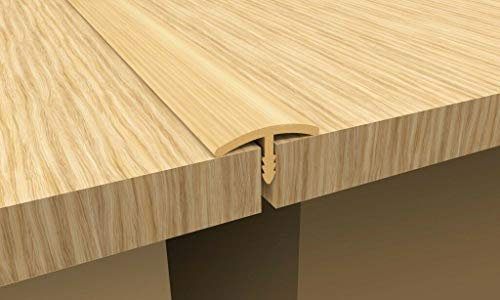 1 Piece of Beech UPVC Door Bars,Transition Strip,Threshold Door Bar Trim 1m Length