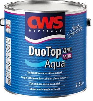 CWS WERTLACK® Duo Top Aqua Satin 2,5 L