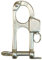 US Stainless 316 Wasserski-Haken, 1,9 cm, Marineblau