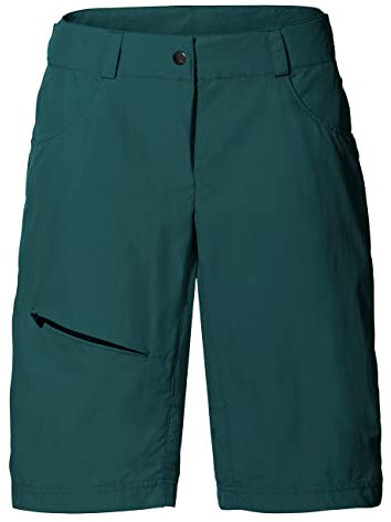 VAUDE Hose Damen Tamaro Shorts II – Fahrradhose für Damen, MTB Shorts, Gepolsterte Fahrradshorts, Atmungsaktive und Nachhaltige Radlerhose für Fahrradtouren