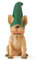 Frenchie Zwerg – Beige Frenchie Statue | Niedliche französische Bulldogge Dekor Gartenzwerg