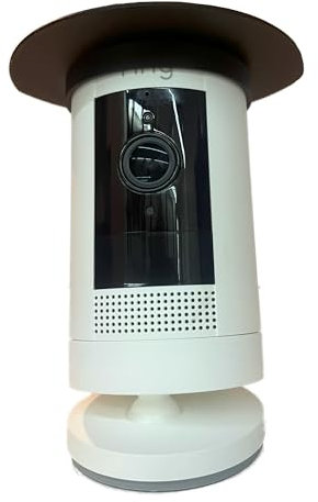 Ring (Outdoor Stick up Camera) rain cover white and black Colours (Black)