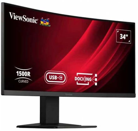 ViewSonic Display VG3419C Computerbildschirm 86,4 cm (34) 3440 x 1440 Pixel UltraWide Quad HD LED Schwarz