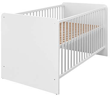 Nicht Zutreffend Babybett Kinderbett Gitterbett | Dekor | Weiß | 70x140 cm