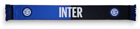 Inter Sciarpa Nuovo Logo Poliestere, Diverse Colorazioni Sciarpa Celebrativa Unisex - Adulto (Pacco da 1)