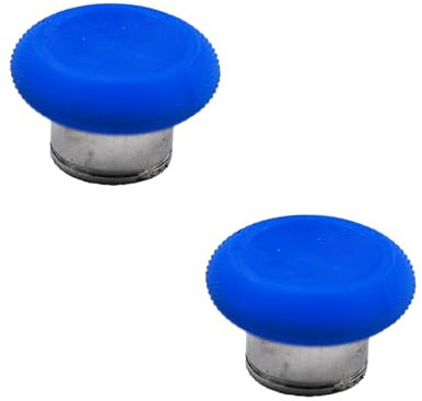 2 Stück Metall-Ersatzteile für Xbox Elite Series 2 Controller, Xbox Elite Series 2 Controller Zubehör, Xbox Elite Series 2 Controller Ersatzsticks (Blau)