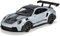 Porsche 911 992 GT3 RS Coupe Silber Grau mit Schwarz Neue Generation Ab 2019 Version Ab 2022 1/43 Norev Modell Auto mit individiuellem Wunschkennzeichen