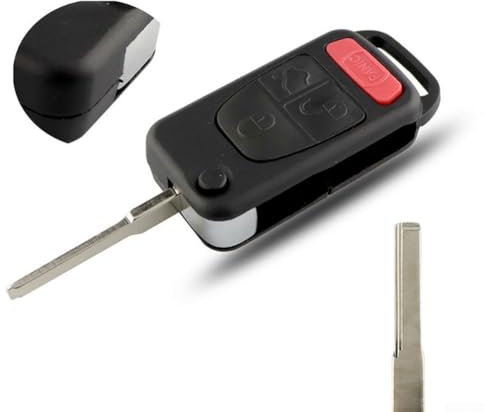 Für Mercedes Benz Autoschlüssel-Hülle für ML-Klasse und SLK-Klasse, ideale Ersatzlösung