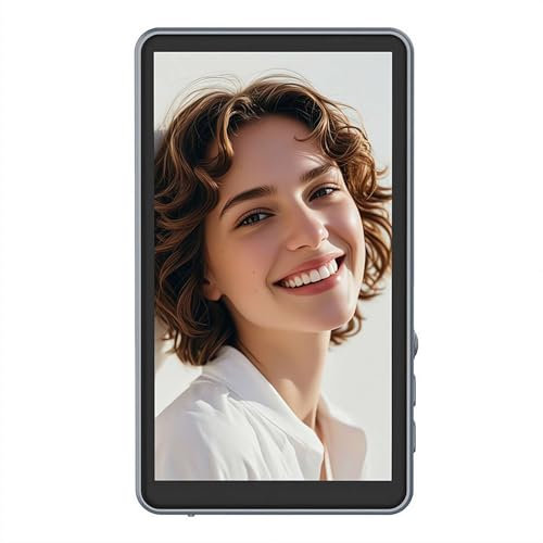Selfie-Monitor-Bildschirm, magnetische Rückkamera-Monitor-Telefon, 4-Zoll-Telefon, Vlog-Selfie-Monitor-Bildschirm für Vlog (grau)