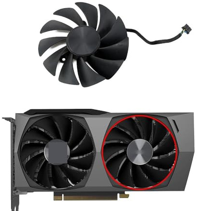 LFGOZSD 87MM GA92S2U für GeForce RTX3050 Twin Edge GPU Fan Für ZOTAC RTX 3060 Ti 3050 OC 3060Ti 8GD6 HA Lüfter(B-Fan)