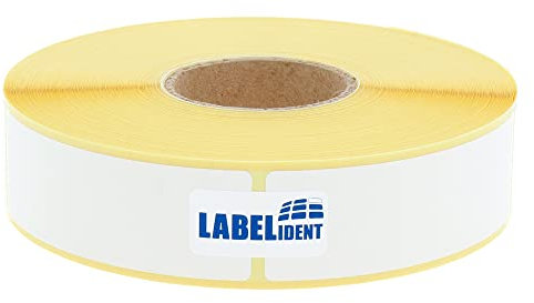 Thermoetiketten - 25 x 75 mm - 950 Thermodirekt Etiketten Eco selbstklebend auf Rolle, 40 mm Kern