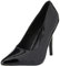 Gizelle Women Stiletto High Heel Pointed Pumps Ladies Party Clubbing Work Court Shoes Size 3-12 (10 UK, Black Patent)