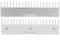 Oumefar Universal Strickmaschine Claw Hanger Strickmaschinen Gewichtsaufhänger Aluminiumlegierung Hochwertiges Zubehör für Strickmaschinen Ersatzteile DIY Nähwerkzeuge