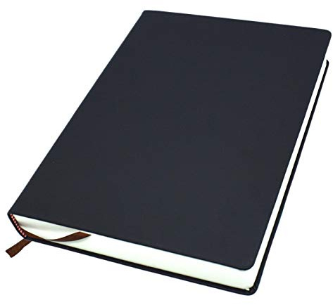 Earnmore Small Notepad Pocket Notebook 660 Seiten ohne Zeilenpapier A6 Journal mit PU-Leder Hardcover für Reisetagebuch