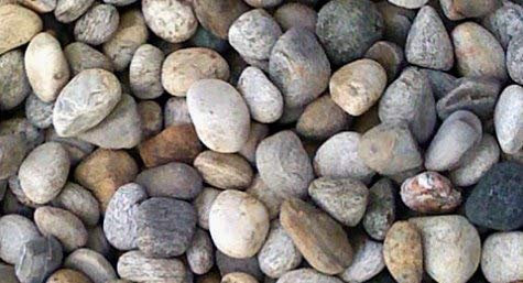 WUEFFE Ciottoli di Torrente - Sacchi da 25 kg - Sassi Fiume Pietre Giardino (15/30 mm., 1 Sacco da kg.25)