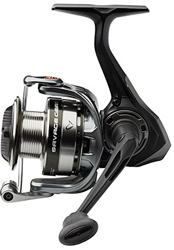 Savage Gear SG4 4000 FD Rolle - Spinnrolle, Angelrolle für das Zander- & Hechtangeln, Rolle zum Angeln mit Hard- & Softbaits