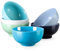 LOVECASA Series Sweet, 660ml Porcelain Bowl Set, Cereal Bowl/Soup Bowl/Rice Bowl/Dessert Bowl/Serving Bowl (15.5 * 15.5 * 6 cm), Blue Gradient, Set of 6