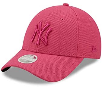 New Era New York Yankees MLB Diamond Era Bright Pink 9Forty Adjustable Women Cap - One-Size